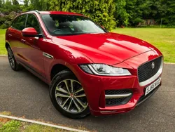 Red Used 2016 Jaguar F-Pace R-Sport SUV | £11,888 (Fair price)