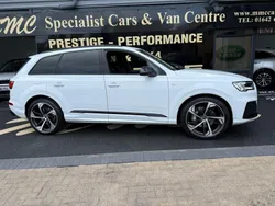 White Used 2021 Audi Q7 Black Edition SUV | £43,999 (Super price)
