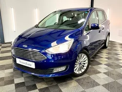 Blue Used 2017 Ford Grand C-Max Titanium MPV | £7,950 (Fair price)