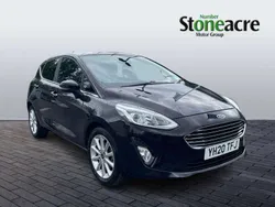 Black Used 2020 Ford Fiesta Titanium Hatchback | £11,390 (Fair price)