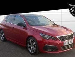 Red Used 2020 Peugeot 308 GT-line Hatchback | £10,542 (Fair price)
