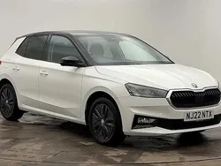 Candy white black magic pearl effect Used 2022 Skoda Fabia Colour Edition Hatchback | £13,995 (Fair price)