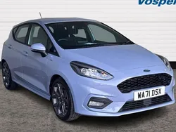 Blue Used 2021 Ford Fiesta ST-Line Hatchback | £13,299 (Fair price)