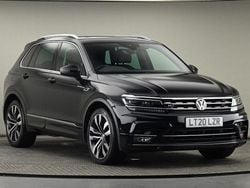 Deep black pearlescent Used 2020 VW Tiguan R-line SUV | £23,200 (Fair price)