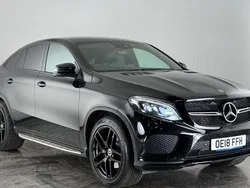 Black Used 2018 Mercedes GLE350 AMG Coupe | £27,250 (Good price)