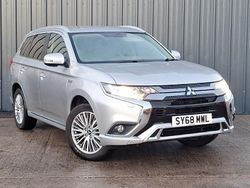Silver Used 2018 Mitsubishi Outlander P-HEV SUV | £13,998 (Fair price)