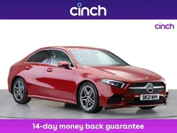 Red Used 2021 Mercedes A220 Executive Sedan | £19,749 (Fair price)
