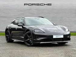 Jet black metallic New 2025 Porsche Taycan 4S Cross Turismo Sedan | £99,000 (Super price)