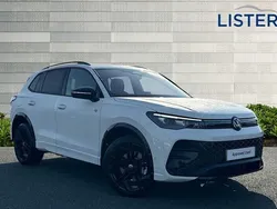 Pure white Used 2025 VW Tiguan R-line SUV | £50,290