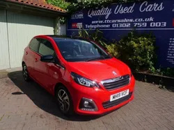Red Used 2019 Peugeot 108 Allure Hatchback | £6,995 (Fair price)