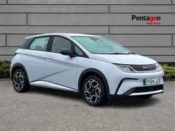 Skiing white Used 2024 BYD Dolphin Comfort Hatchback | £24,250