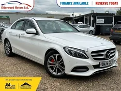 White Used 2015 Mercedes C250 Sedan | £9,290 (Good price)