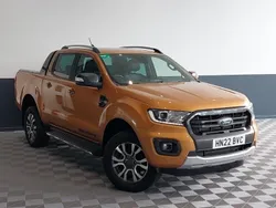 Orange Used 2022 Ford Ranger Wildtrack Pickup | £22,498