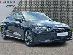 Black Used 2024 Audi A3 S-Line Hatchback | £27,534 (A bit pricey)
