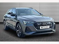 Grey Used 2021 Audi e-tron Black Edition SUV | £26,650 (Fair price)