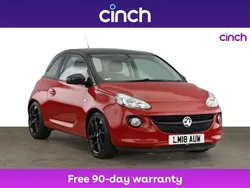 Red Used 2018 Vauxhall Adam Hatchback | £7,549 (Fair price)