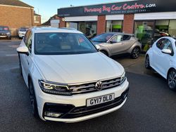 White Used 2017 VW Tiguan R-line SUV | £17,995 (Fair price)