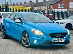 Blue Used 2014 Volvo V40 R-Design Estate | £3,995 (Expensive)