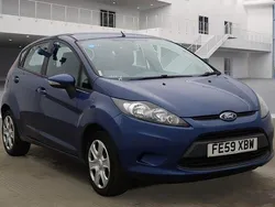 Blue Used 2009 Ford Fiesta Style Hatchback | £2,490 (Good price)