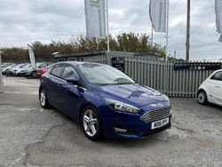 Blue Used 2016 Ford Focus Zetec Hatchback | £5,495 (Fair price)