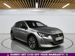 Grey Used 2022 Peugeot e-208 GT Hatchback | £11,949 (Good price)