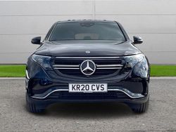 Black Used 2020 Mercedes EQC400 AMG line SUV | £26,652 (Fair price)