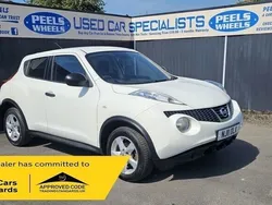 White Used 2011 Nissan Juke Visia SUV | £2,875 (Fair price)