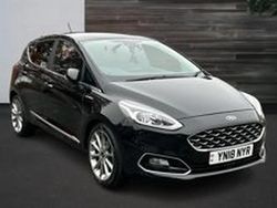 Black Used 2018 Ford Fiesta Vignale Hatchback | £9,999 (A bit pricey)