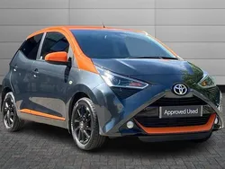 Electro grey with orange pop Used 2020 Toyota Aygo Edition Hatchback | £10,750 (Fair price)
