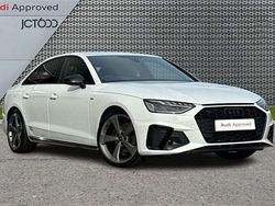 White Used 2021 Audi A4 Black Edition Sedan | £24,201 (A bit pricey)