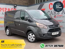 Grey Used 2017 Ford Transit Custom Limited | £11,994 (Good price)