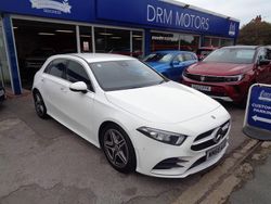 White Used 2018 Mercedes A180 AMG Line Premium Hatchback | £18,495 (Expensive)