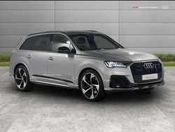 Silver Used 2022 Audi Q7 Black Edition SUV | £45,700 (Fair price)