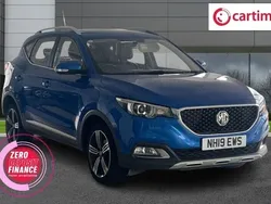 Blue Used 2019 MG ZS Exclusive Sedan | £11,250 (Fair price)