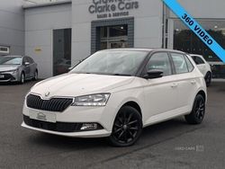 White Used 2021 Skoda Fabia Colour Edition Hatchback | £12,495 (Fair price)