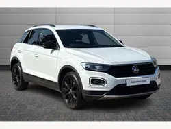Pure white Used 2021 VW T-Roc Black Edition SUV | £16,395 (Good price)