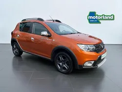 Orange Used 2018 Dacia Sandero Stepway Hatchback | £8,999 (A bit pricey)