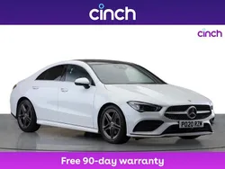 White Used 2020 Mercedes CLA180 AMG Line Premium Plus Sedan | £19,949 (Fair price)