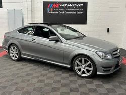Silver Used 2013 Mercedes C250 AMG Coupe | £6,450 (Fair price)