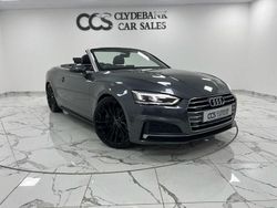 Grey Used 2018 Audi A5 Cabriolet S-Line Cabriolet | £17,495 (A bit pricey)