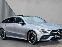 Grey Used 2022 Mercedes CLA250e AMG Line Premium Plus Sedan | £26,866 (Fair price)