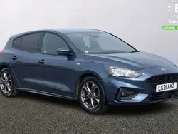 Blue Used 2020 Ford Focus ST-Line Hatchback | £13,999 (Fair price)