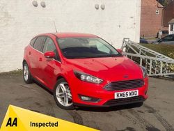 Red Used 2015 Ford Focus Titanium Hatchback | £4,300 (A bit pricey)