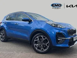 Blue Used 2019 Kia Sportage GT-Line SUV | £17,495 (Fair price)