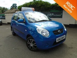 Blue Used 2010 Kia Picanto 2 Hatchback | £2,399 (Fair price)