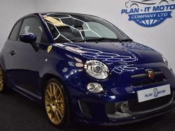 Blue Used 2016 Abarth 595 Competizione Cabriolet | £10,295 (Super price)