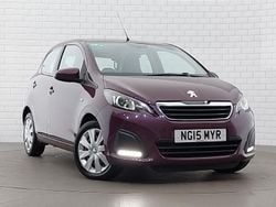 Purple Used 2015 Peugeot 108 Active Hatchback | £5,298 (Fair price)
