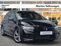 Black Used 2022 VW Golf VIII R-line Estate | £23,495 (A bit pricey)