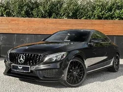 Black Used 2017 Mercedes C220 AMG line Coupe | £17,590 (Fair price)