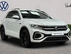 White Used 2024 VW T-Roc R-line SUV | £28,051 (A bit pricey)